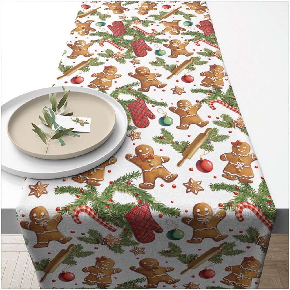 Ambiente® Tischläufer Gingerbread cookies (1-tlg, 1-teilig), günstig online kaufen