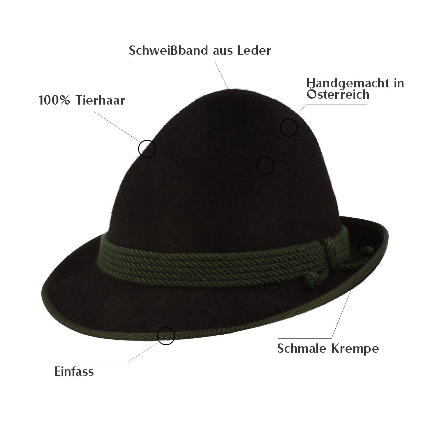 Hutmacher Zapf Filzhut