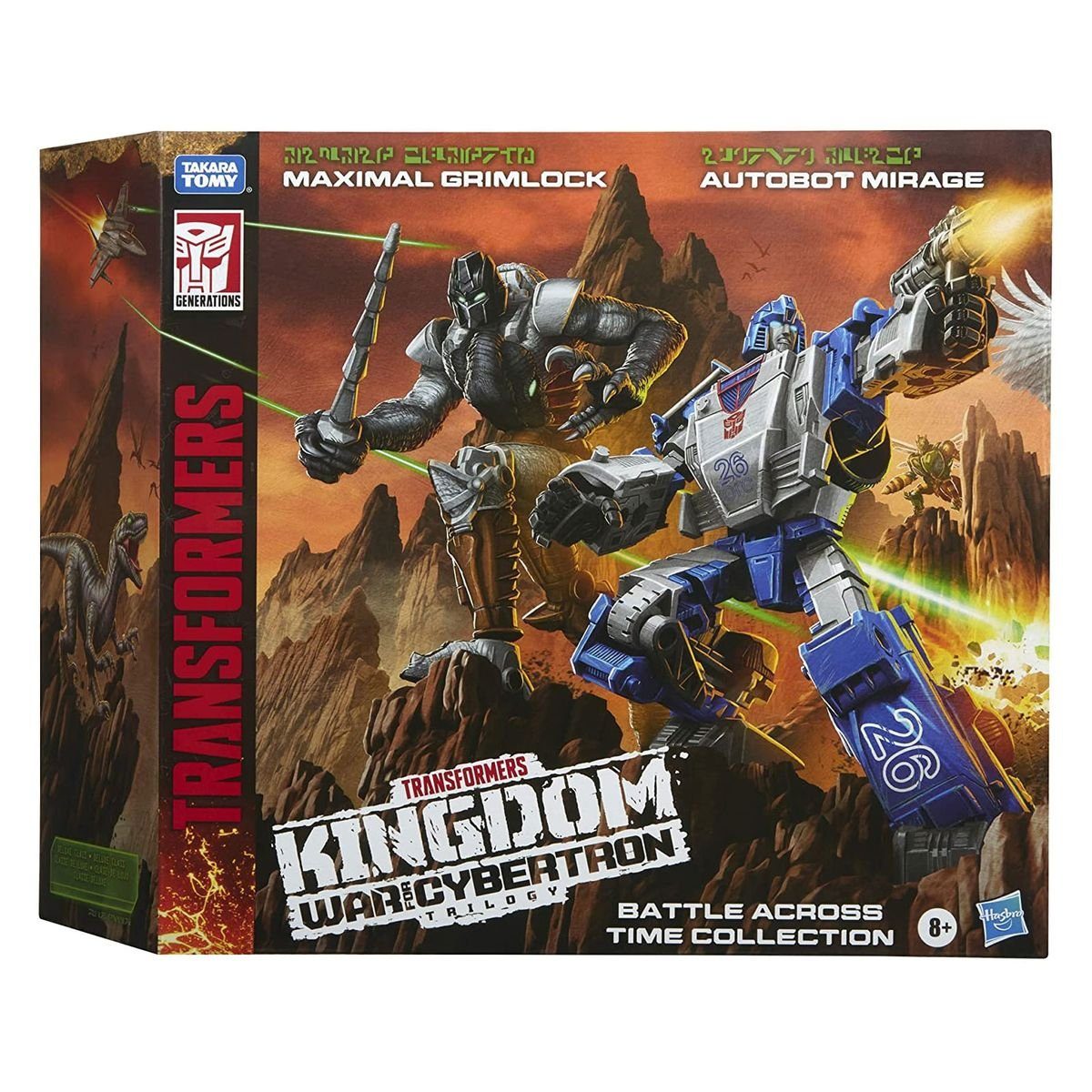 Actionfigur Hasbro F12095SO - Transformers - WFC-K40 Autobot Mirage & Maximal Grim