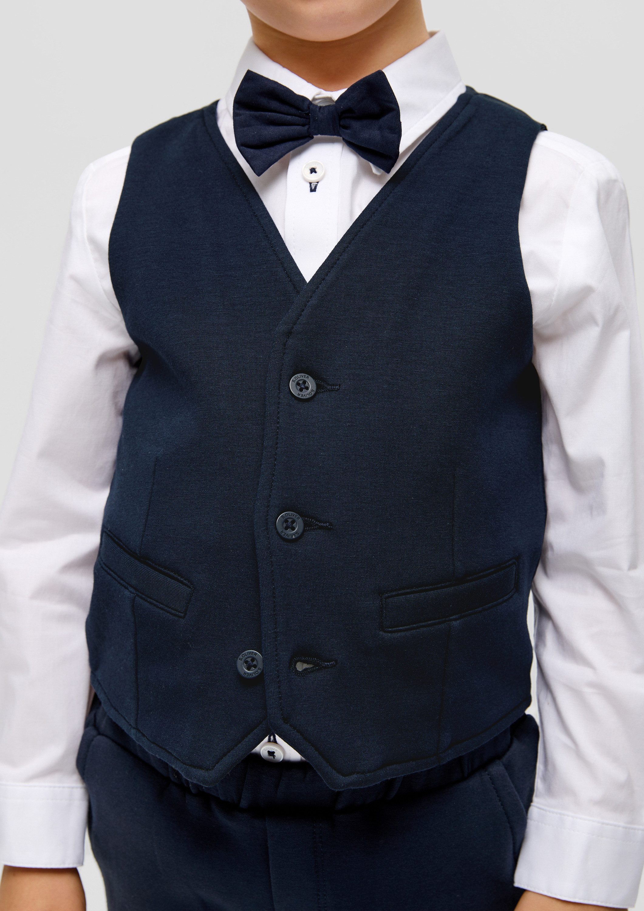 s.Oliver Funktionsweste Indoor-Weste Weste im Fabricmix