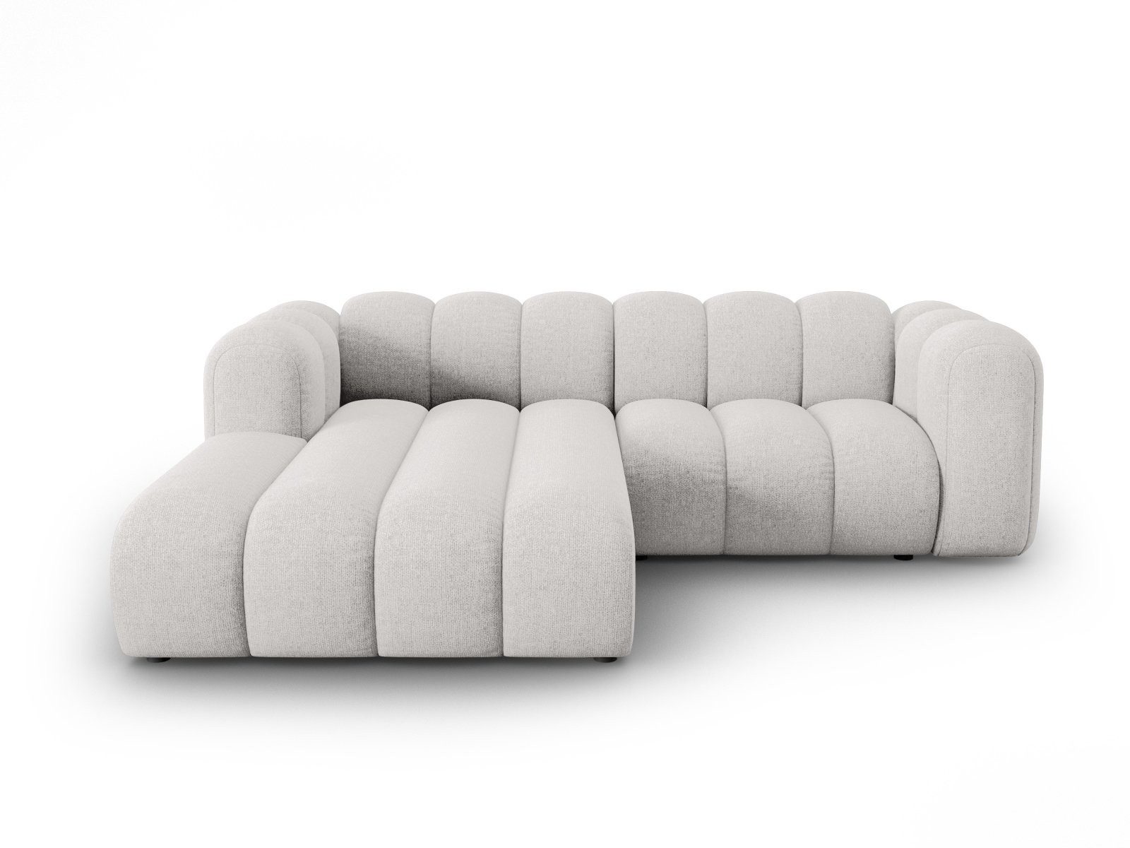 Micadoni Ecksofa Lupine, modular 3-Sitzer günstig online kaufen