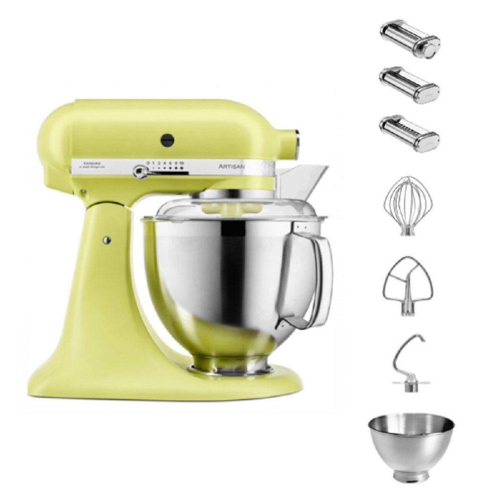 4,8 L KitchenAid Artisan Kyoto 5KSM185 KitchenAid Pastalover Glow Küchenmaschine Küchenmaschine