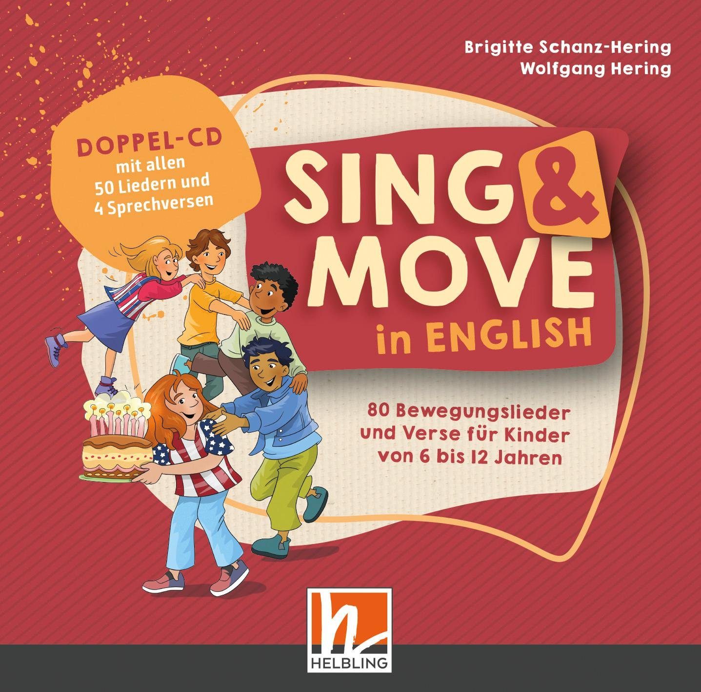 Helbling Verlag Hörspiel-CD Sing & Move in English. Doppel-CD