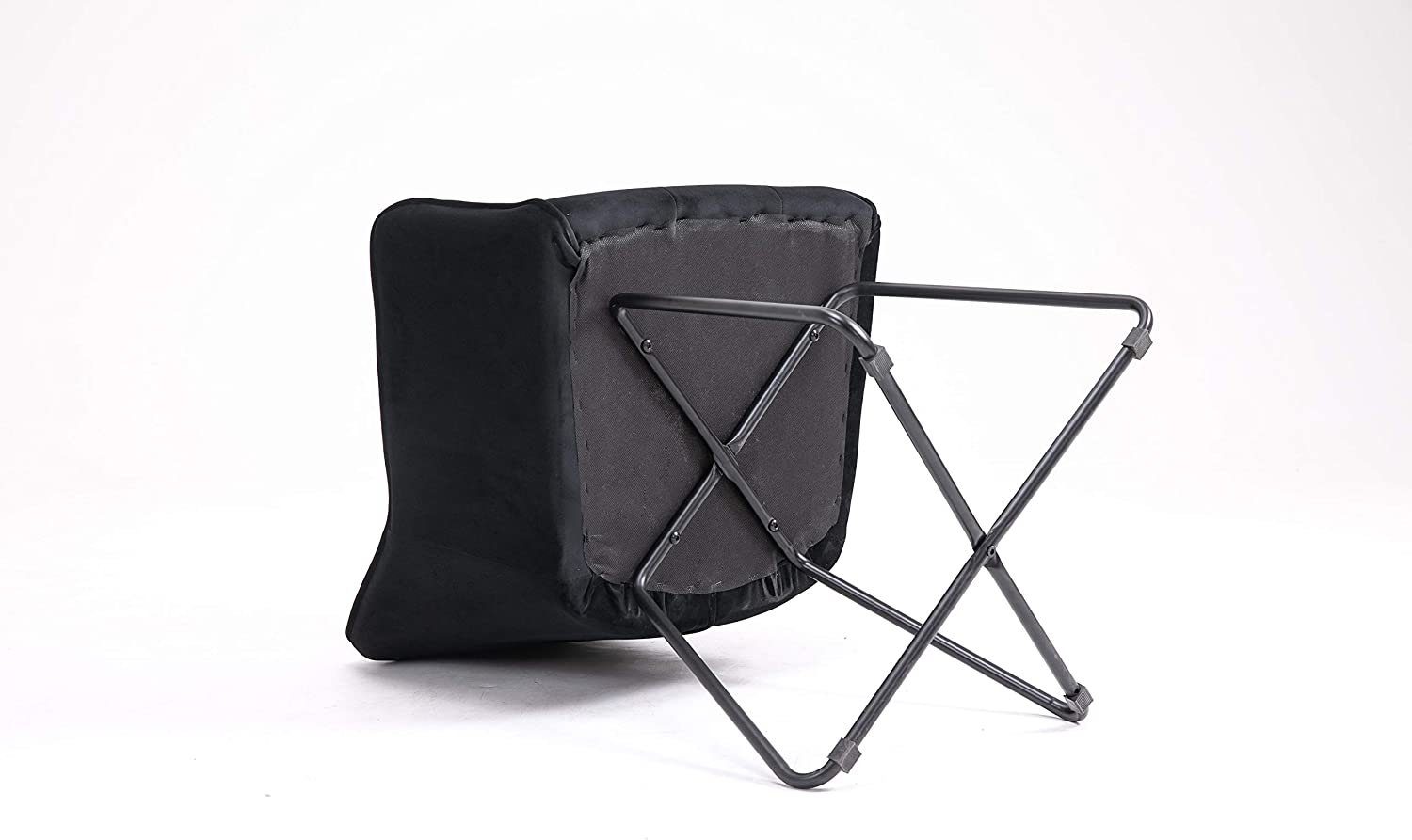 Esszimmerstuhl Metallfüße Absteppungen, Armlehnstuhl SAM® Samtbezug und Kirin, schwarze mit
