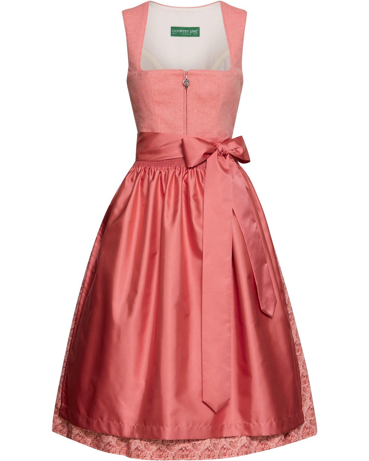 Country Line Dirndl Midi-Dirndl mit Ornament-Muster günstig online kaufen