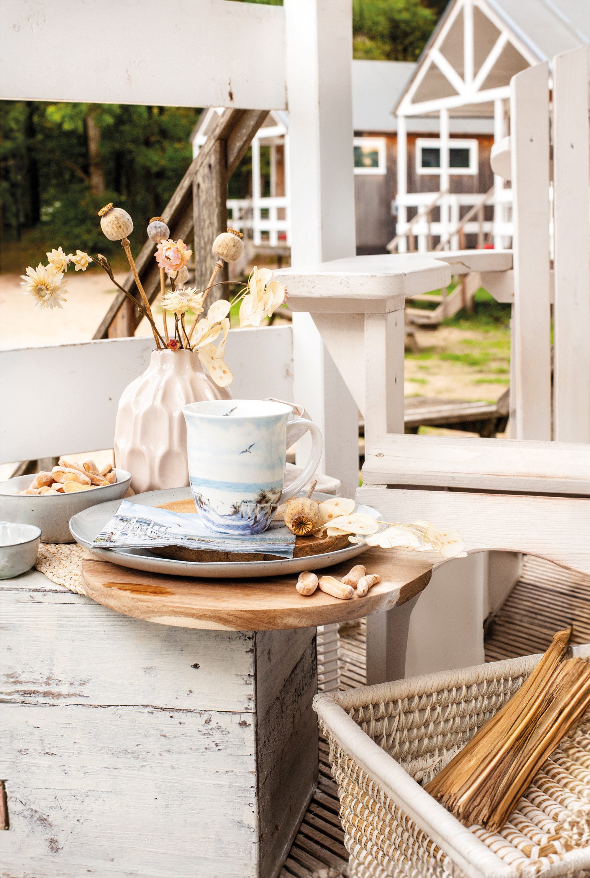 Ambiente® Geschirrtuch Seagulls on the dock, günstig online kaufen