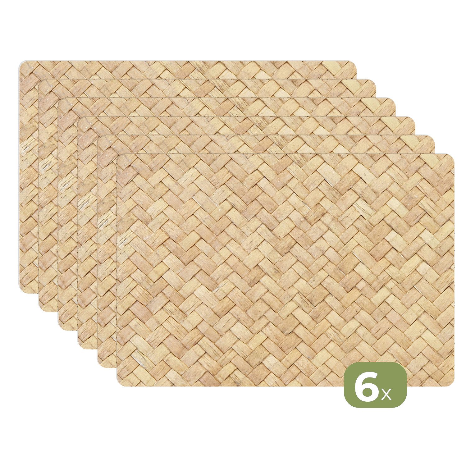 MuchoWow Platzset Muster - Beige - günstig online kaufen