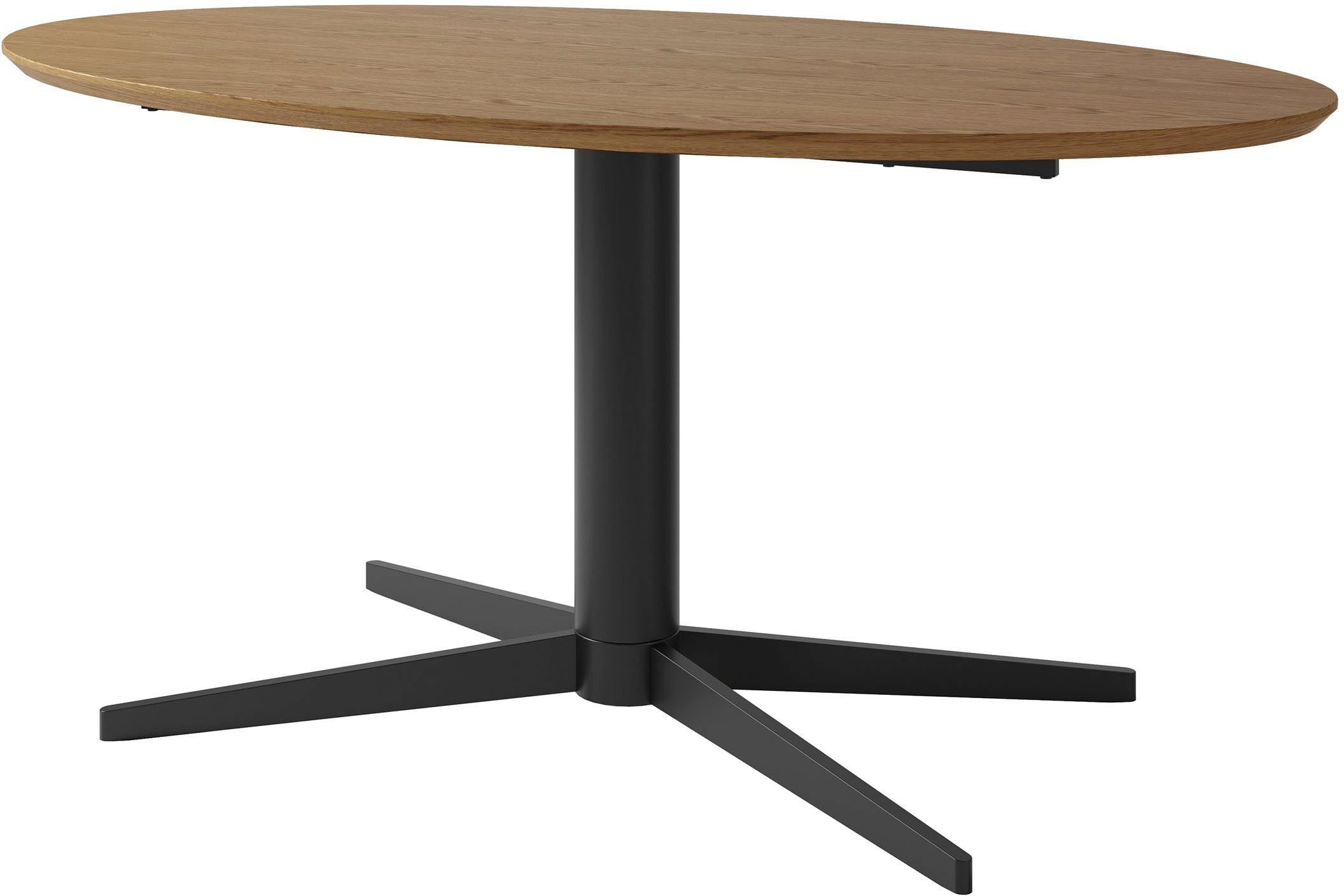 SCHÖNER WOHNEN-Kollektion Esstisch FEVIK (1-St), in 160 cm oder 200 cm, mit Schweizer Kante und Stativuntergestell