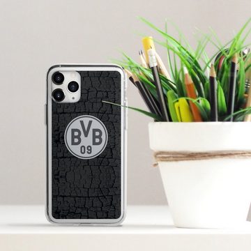 DeinDesign Handyhülle BVB Borussia Dortmund Trikot BVB Trikot Kohle und Stahl, Apple iPhone 11 Pro Max Silikon Hülle Bumper Case Handy Schutzhülle