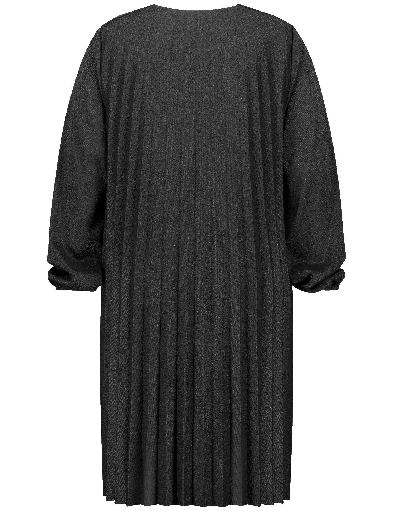 Samoon A-Linien-Kleid Softes Plisseekleid mit dezentem Glitzer-Effekt günstig online kaufen