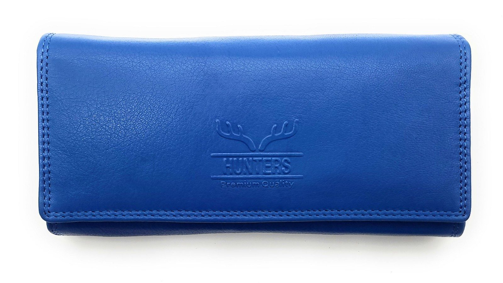 Lemasi Geldbörse Großes Damen Portemonnaie, echtes Leder, RFID Schutz, 18 Kartenfächer