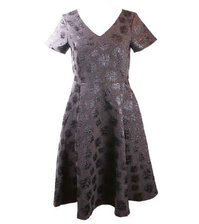 GUIDO MARIA KRETSCHMER Sommerkleid »GUIDO MARIA KRETSCHMER Jacquard Kleid modisches Damen Party-Kleid im glänzenden Design Freizeit-Kleid Anthrazit«