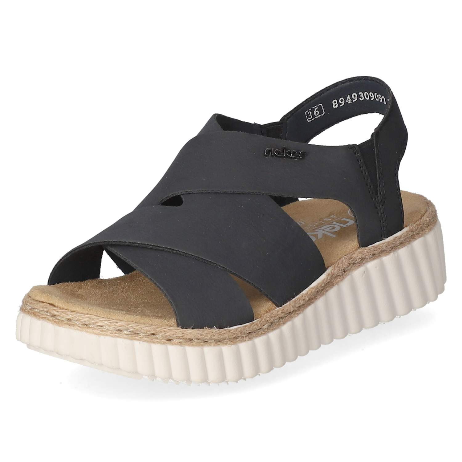 Rieker Rieker 69264-14 Damen Synthetik blue Sandalette
