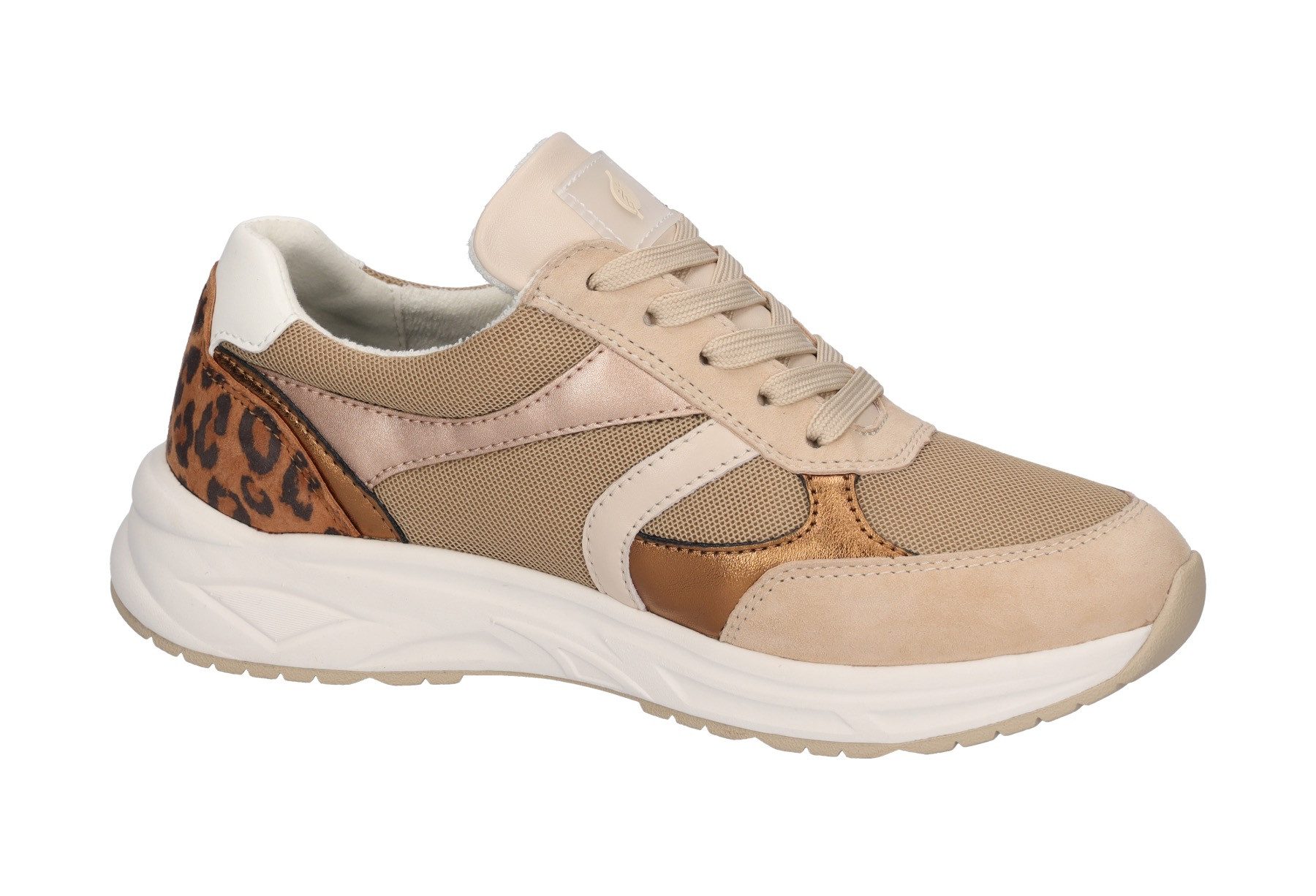 Waldläufer H-JILL Sneaker, Bequemschuh, Komfortschuh in H-Weite, seitlicher Reißverschluss