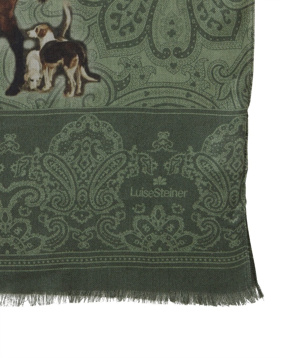 Luise Steiner Modeschal Schal Jagdmotive