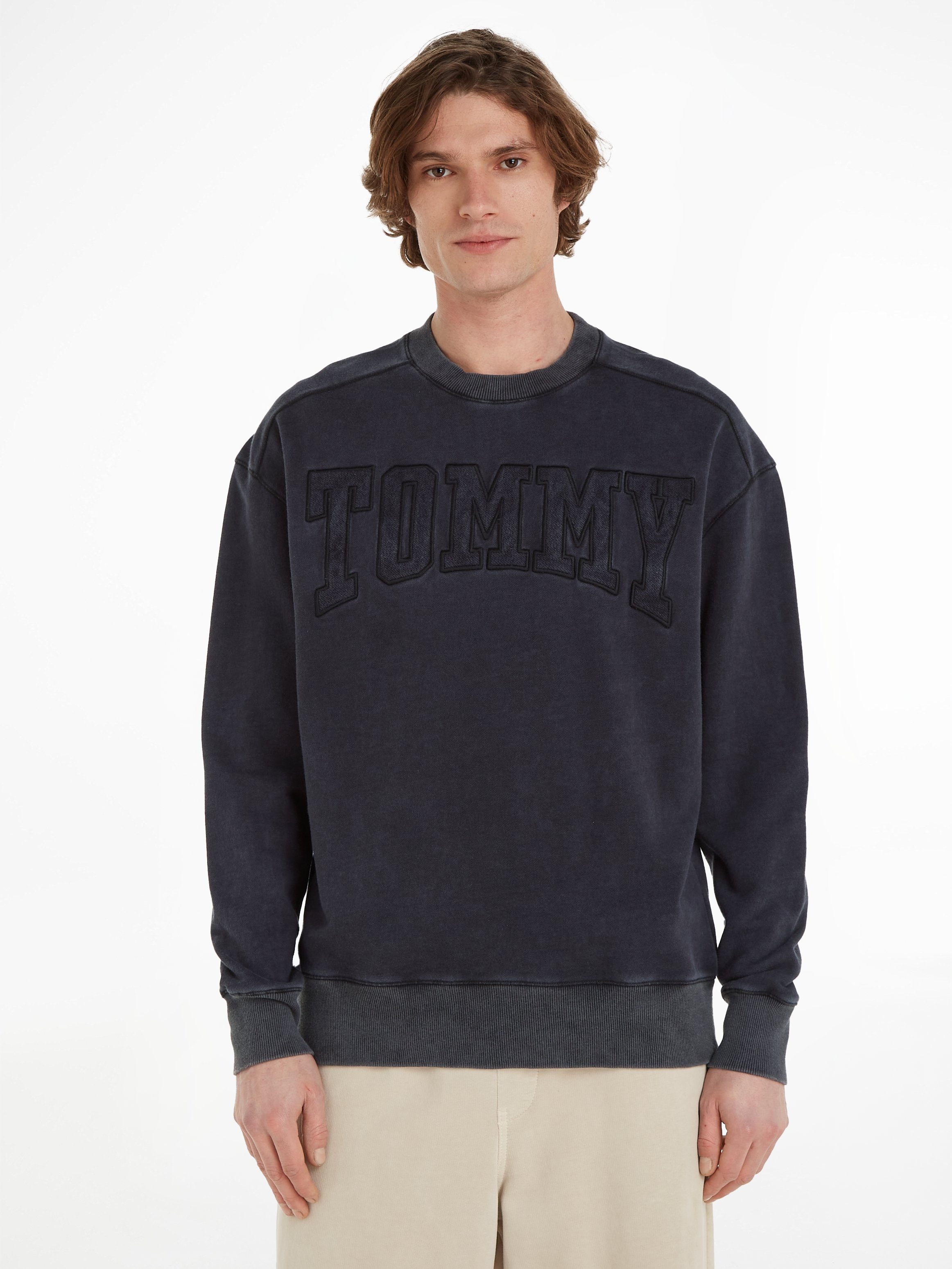 Tommy Jeans CREW VRSTY TJM WASH NEW RLX ACID Sweatshirt