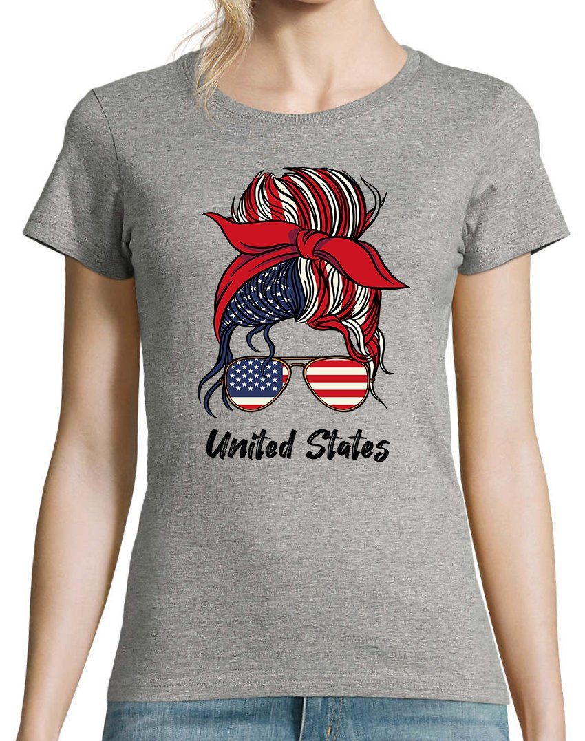 Youth Designz Print-Shirt United States Damen günstig online kaufen