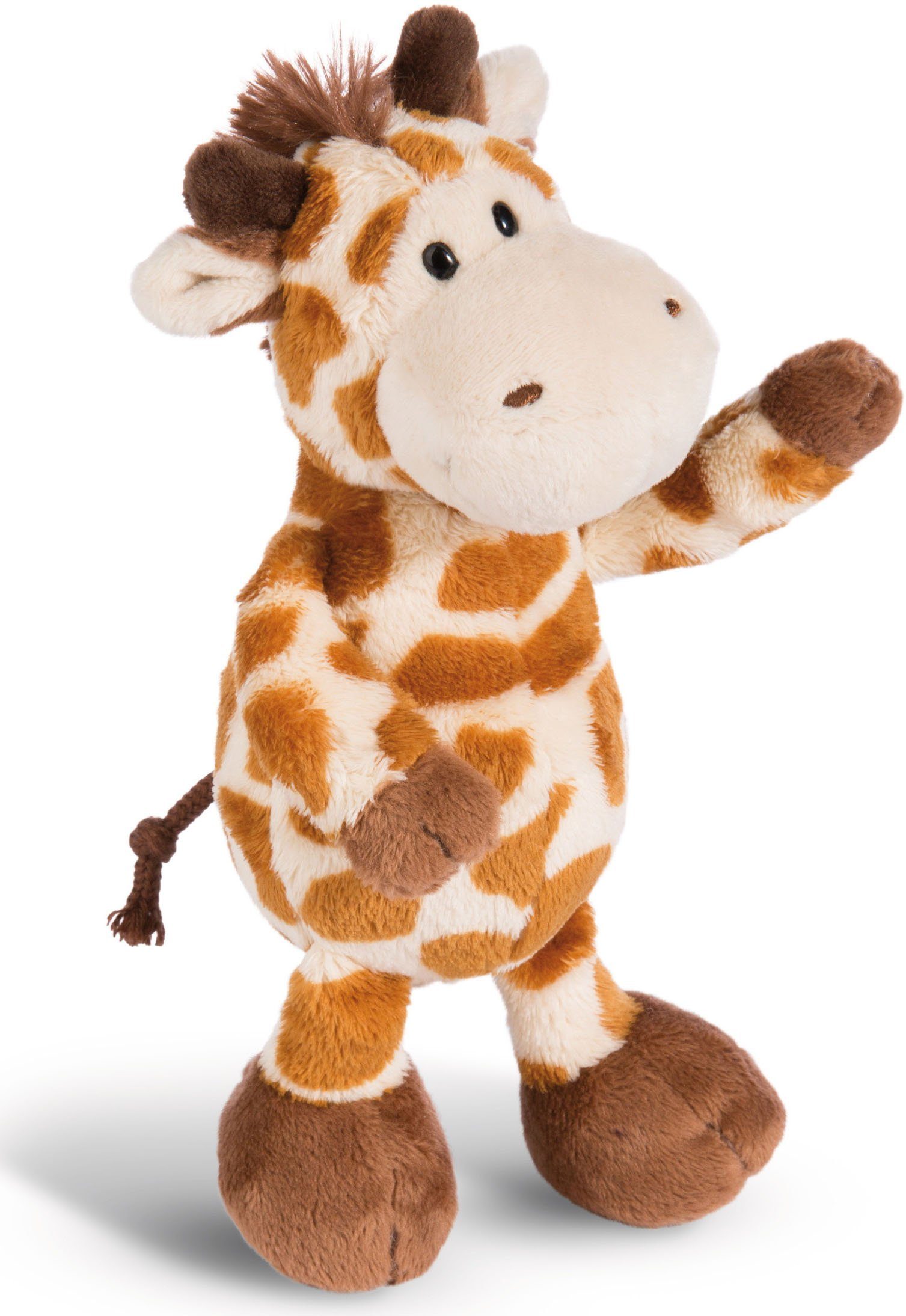Weicher Plüsch Zoo Tier Figur Handpuppe Handschuh Kinder Spielzeug Giraffe 