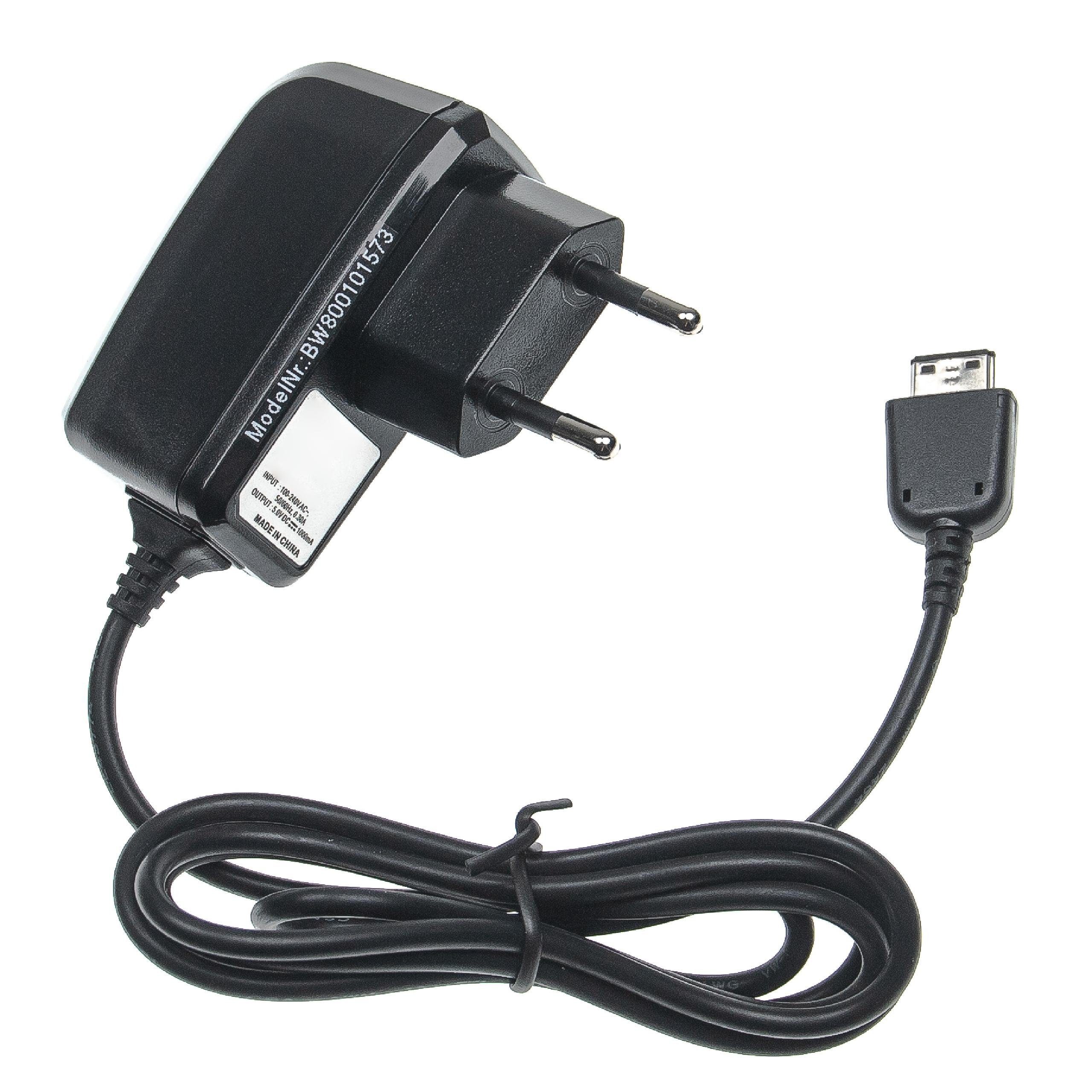 vhbw Handy-Netzteile (passend für Samsung SGH-F110 miCouch, SGH-J110, SGH-C270, SGH-D780, SGH-E210, SGH-G400 Soul, SGH-i200, SGH-L170)