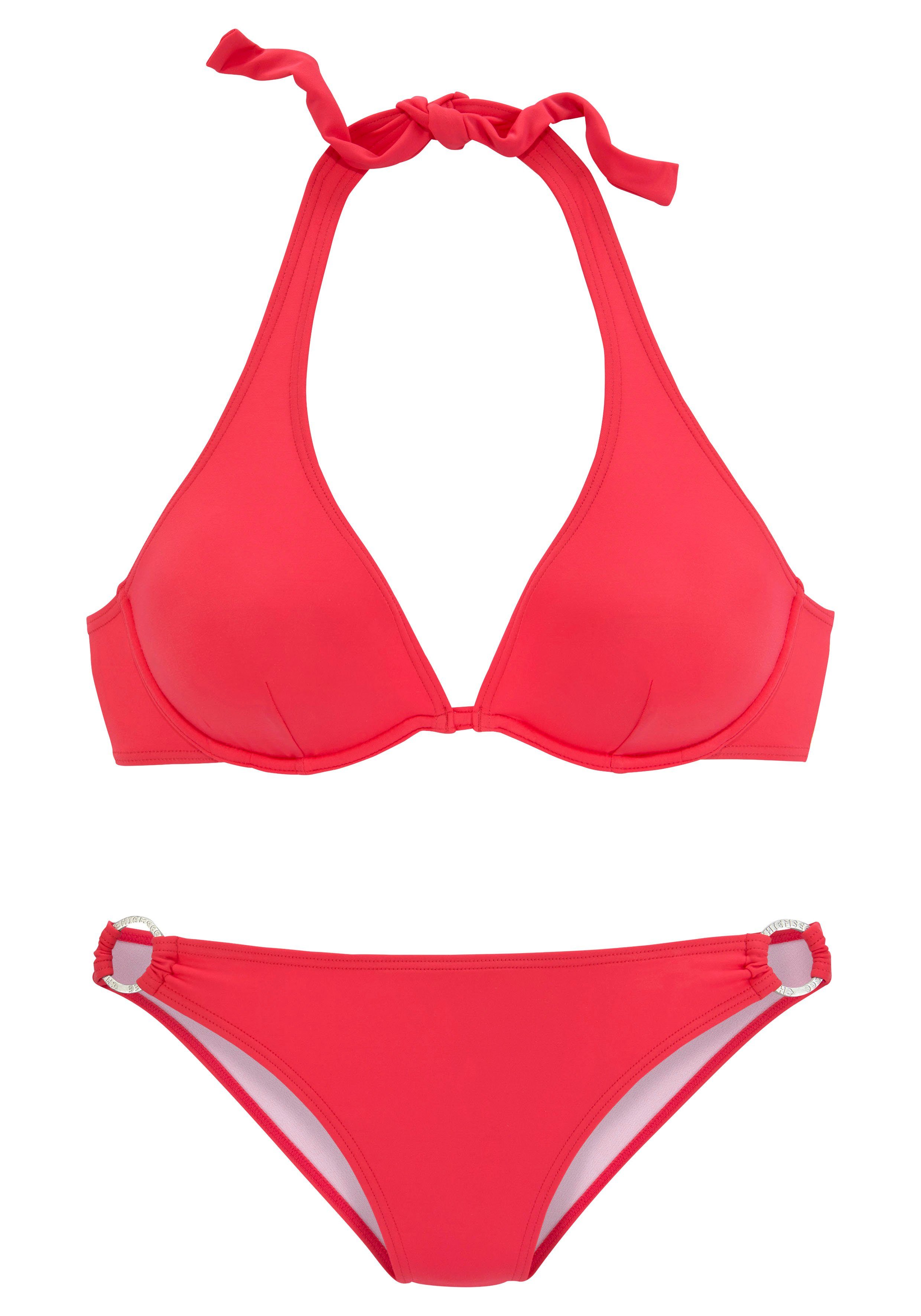 Chiemsee Bügel-Bikini mit silbernem Zierring