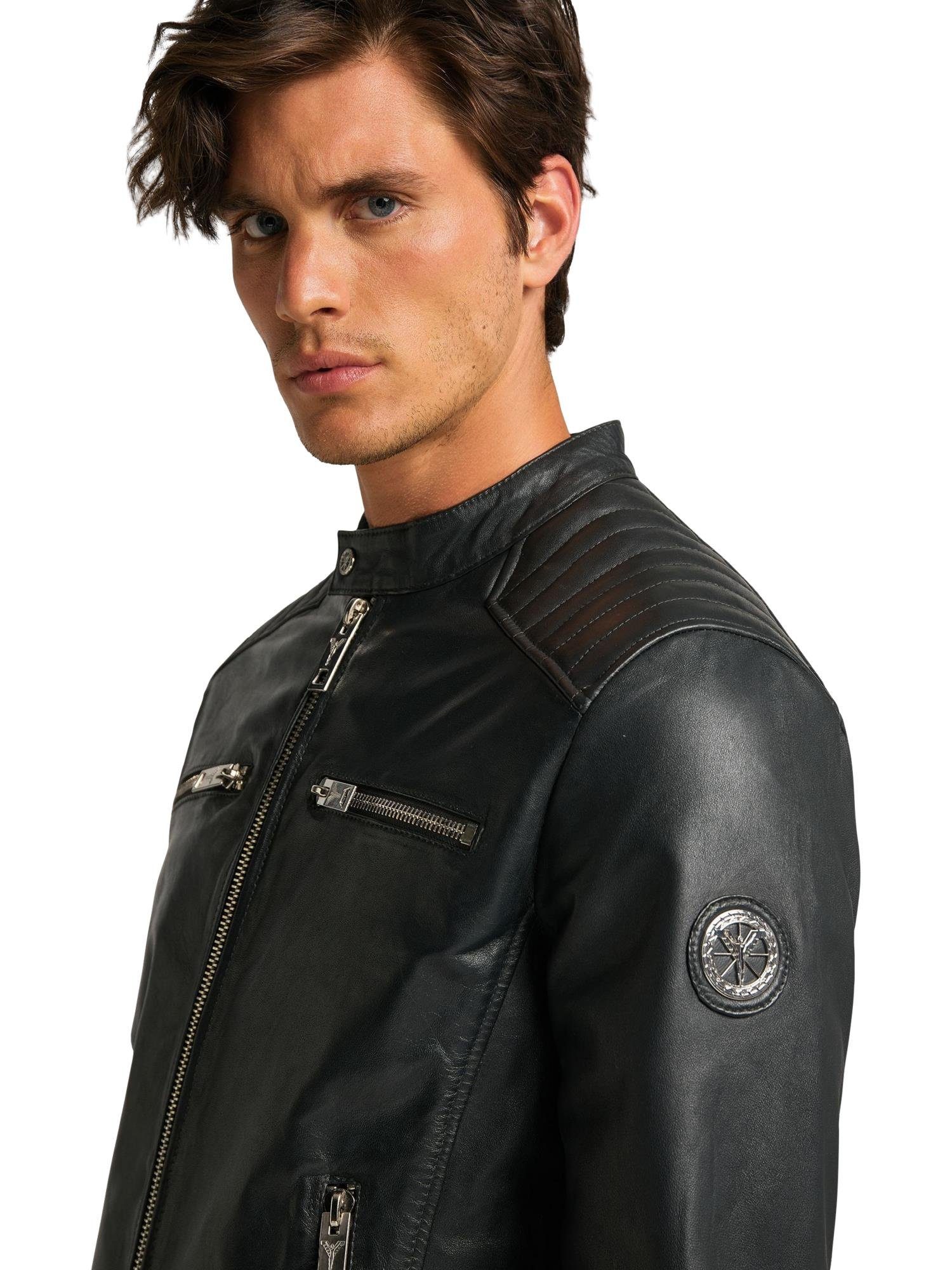 CARLO COLUCCI Lederjacke Bento