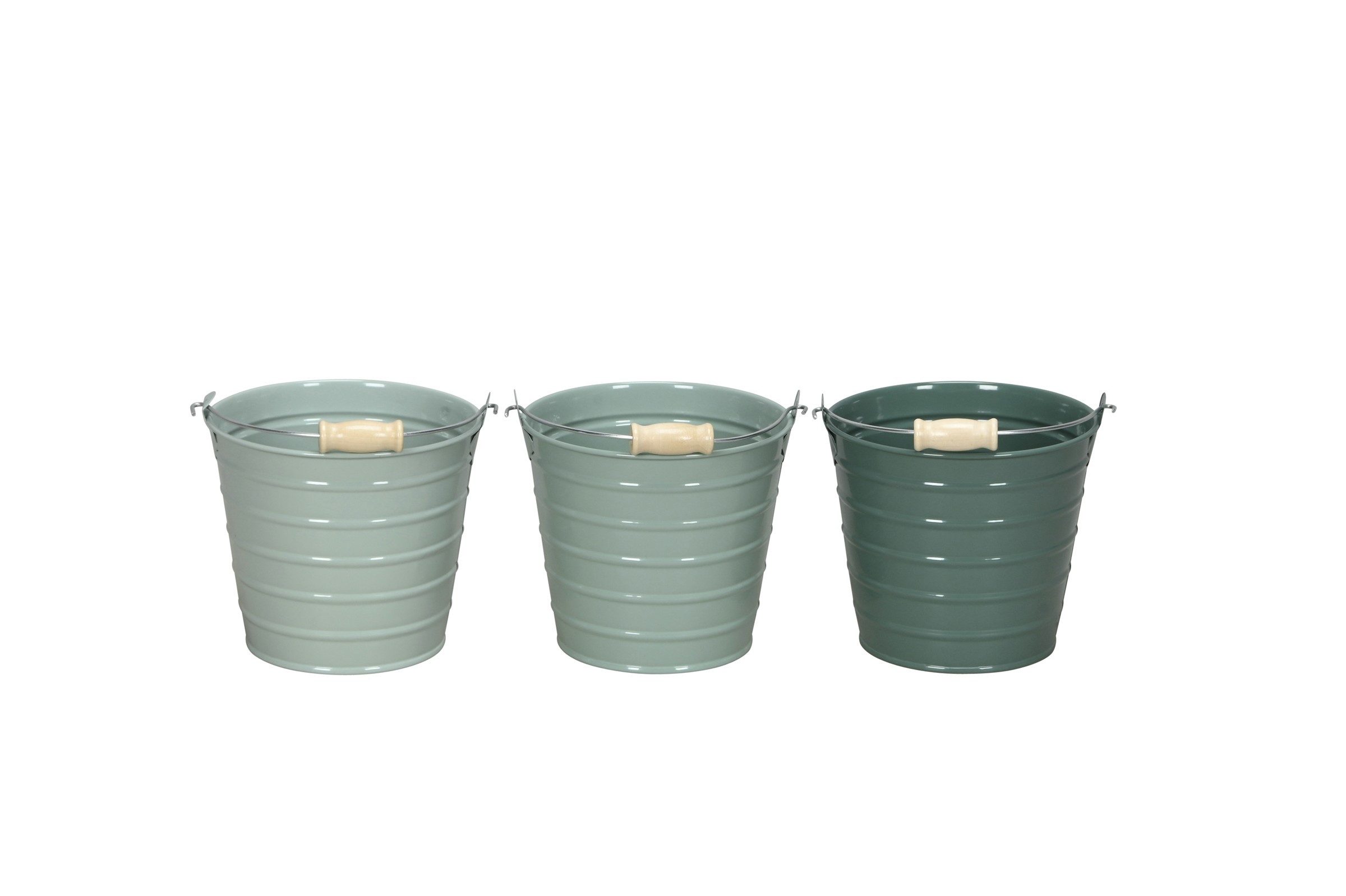 finehomegarden Blumentopf Eimer Metall mit Henkel günstig online kaufen