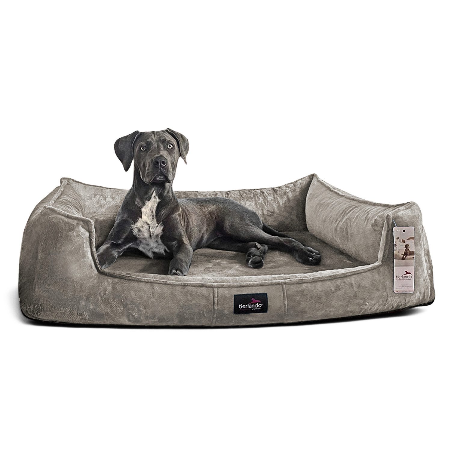 tierlando® Tierbett Orthopädisches Hundebett FRANKLIN Kuscheliger günstig online kaufen