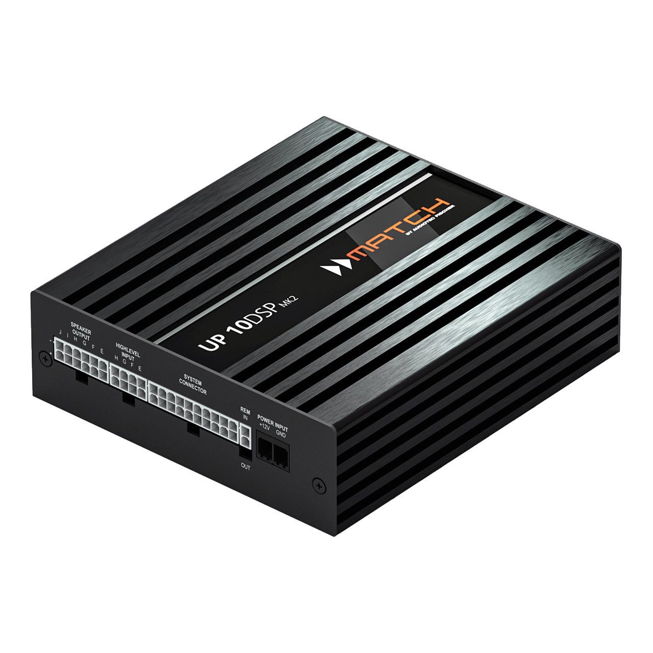 Match UP 10DSP MK2 10-Kanal Class GD Upgrade-Verstärker mit integriertem DSP Endverstärker (Anzahl Kanäle: 10)