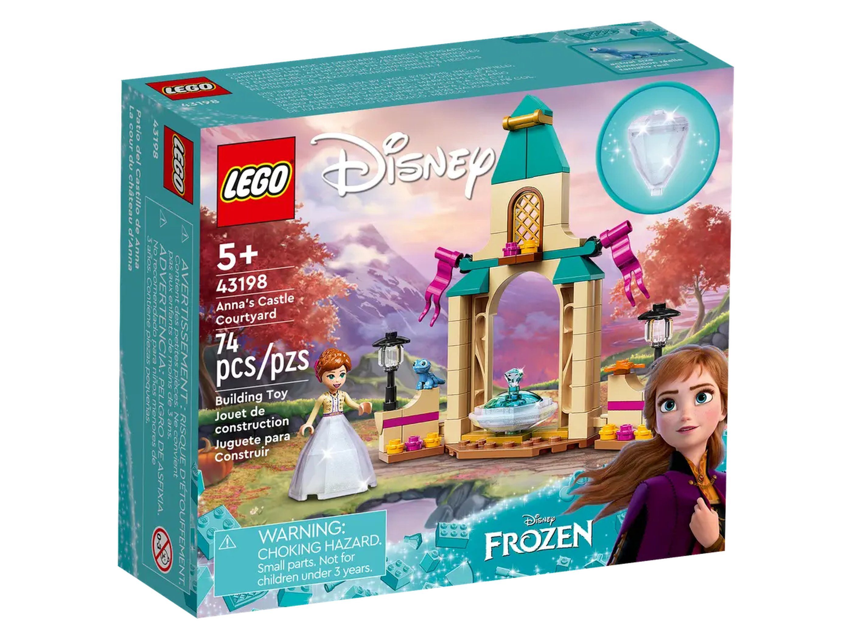 LEGO® Lego Annas Schlosshof Konstruktionsspielsteine günstig online kaufen