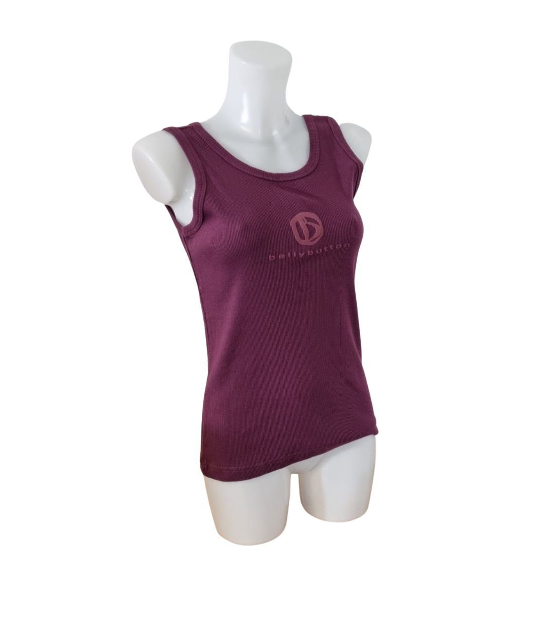 Bellybutton Tanktop N-22513 bordeaux mit Logodruck Logodruck