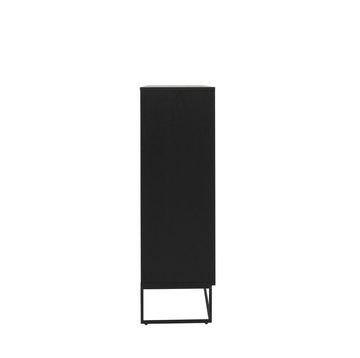 Tenzo Highboard Tenzo Lipp Hochschrank Metall/Holzwerkstoff 118x40x127 cm (1)