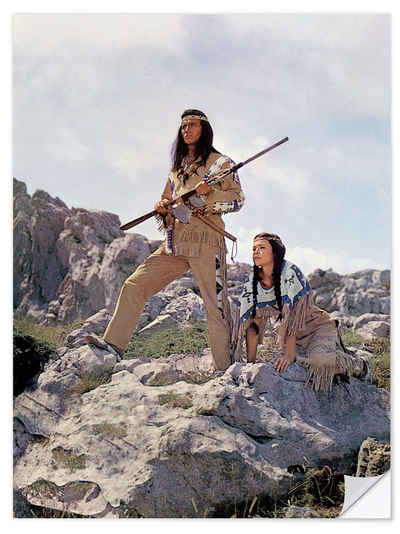 Posterlounge Wandfolie Bridgeman Images, Winnetou Teil 1, Fotografie