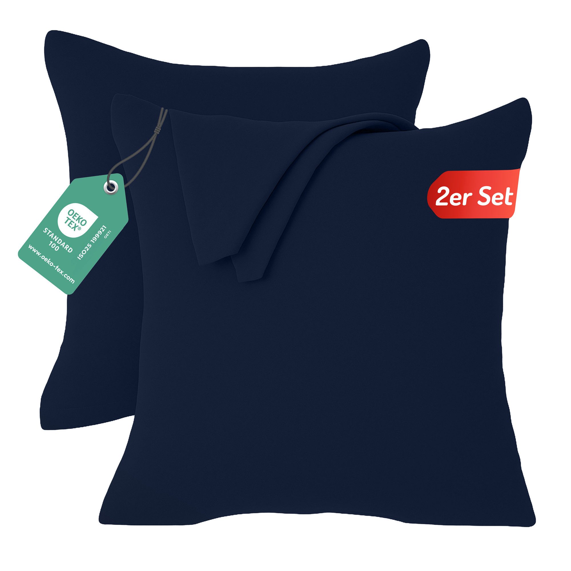 livessa Kissenbezug 2er Set Kissenbezug - günstig online kaufen