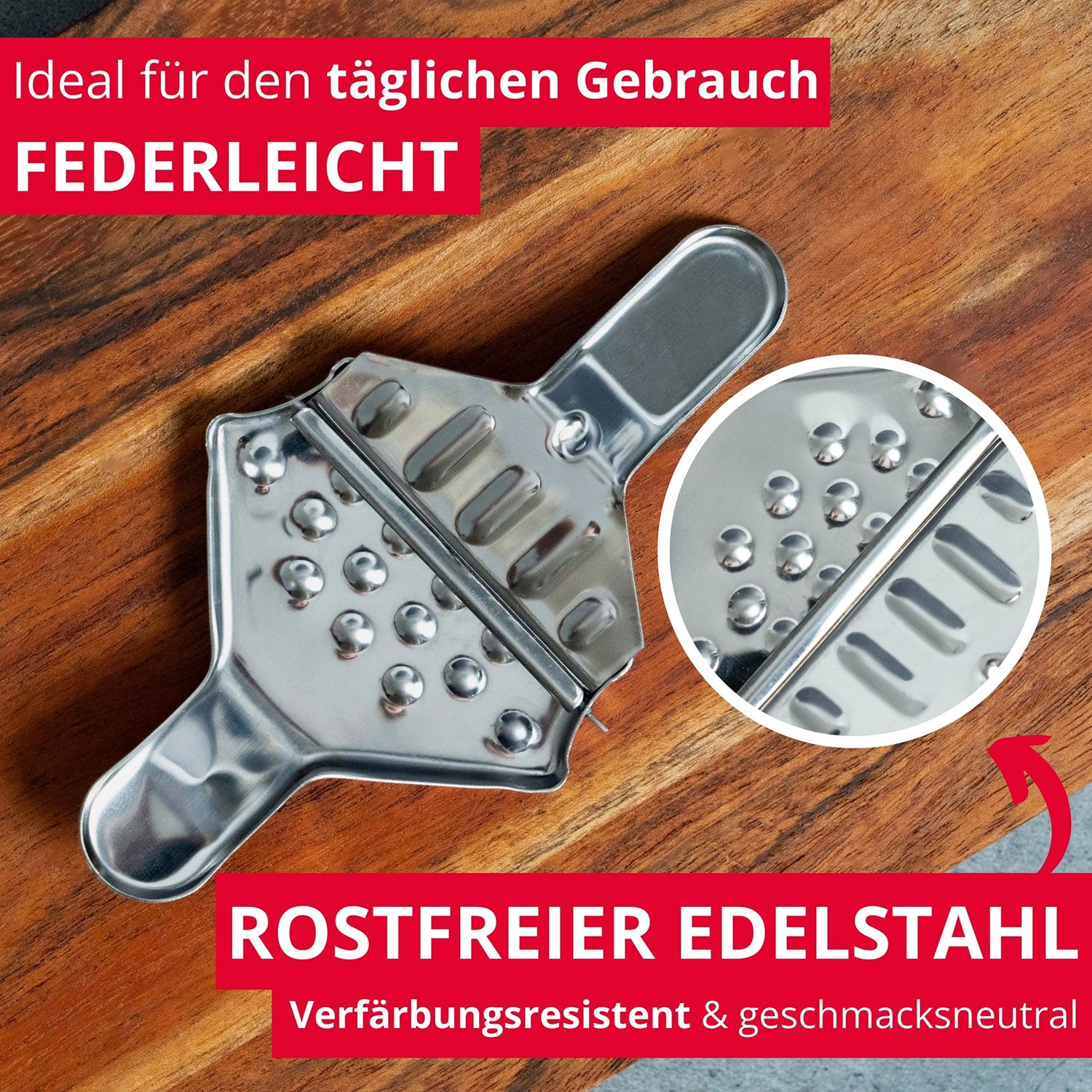 WESTMARK Zitruspresse 2 Stk. Zitronenschnitzelpressen – Bild 5 von 5