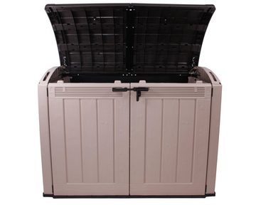 Keter Aufbewahrungsbox Keter Aufbewahrungsbox Store it Out Ultra 2000 Liter, 2000 Liter Stauraum für 2X 240 & 1x 120- oder 2X 360 Liter