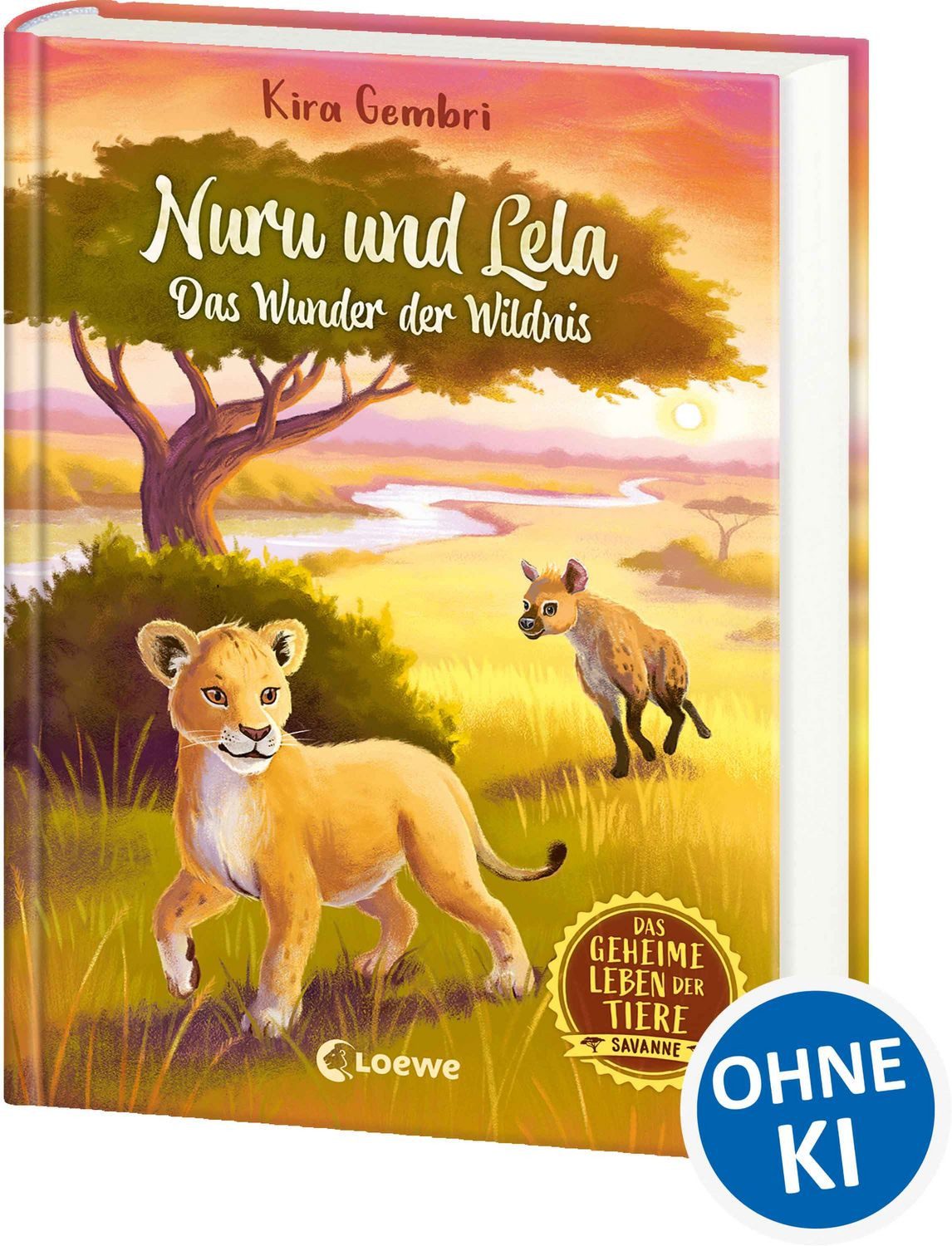 Kinderbuch Das geheime Leben der Tiere (Savanne) - Nuru und Lela - Das Wunder der Kira Gembri