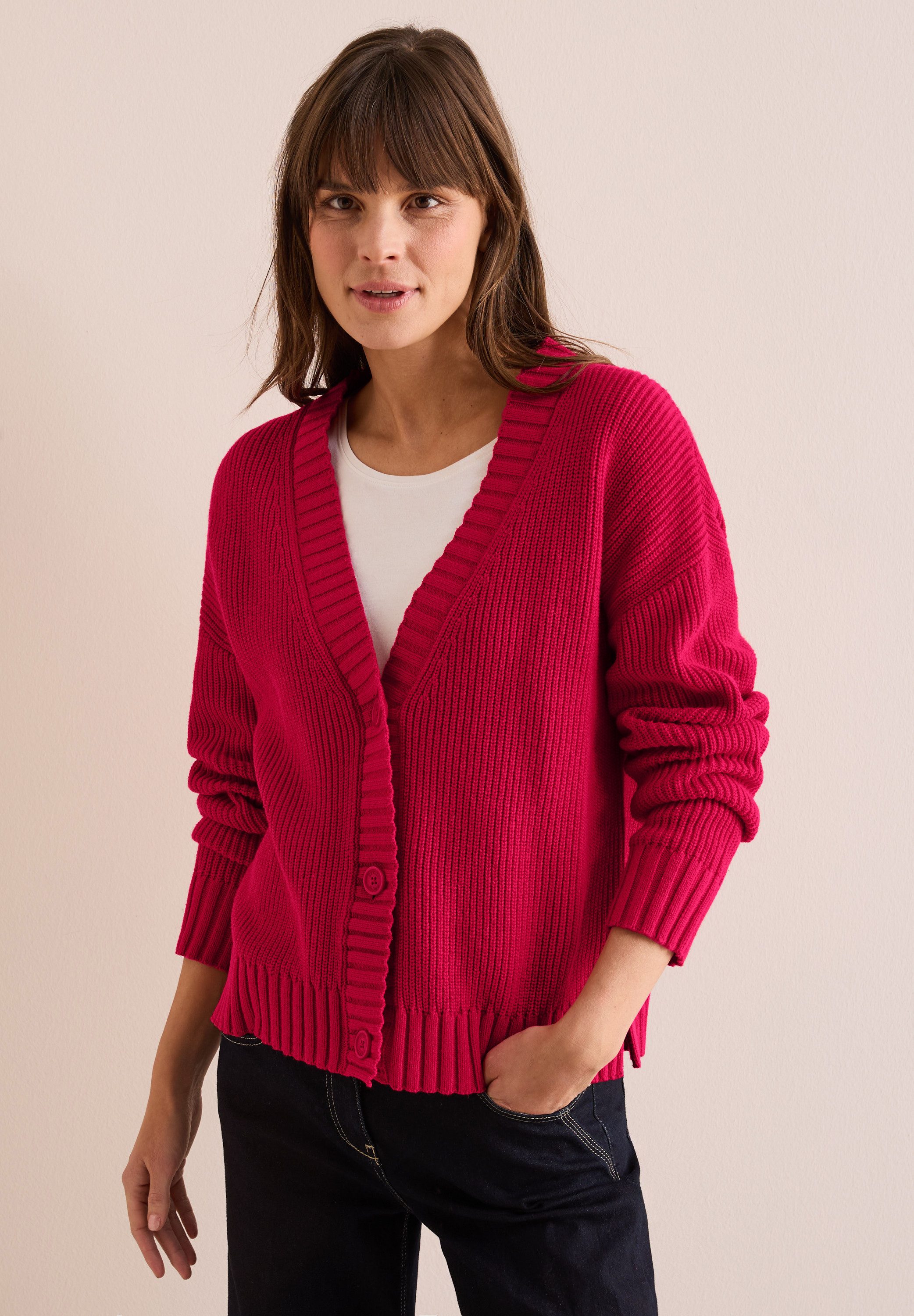 CECIL Cardigan mit Knopfleiste