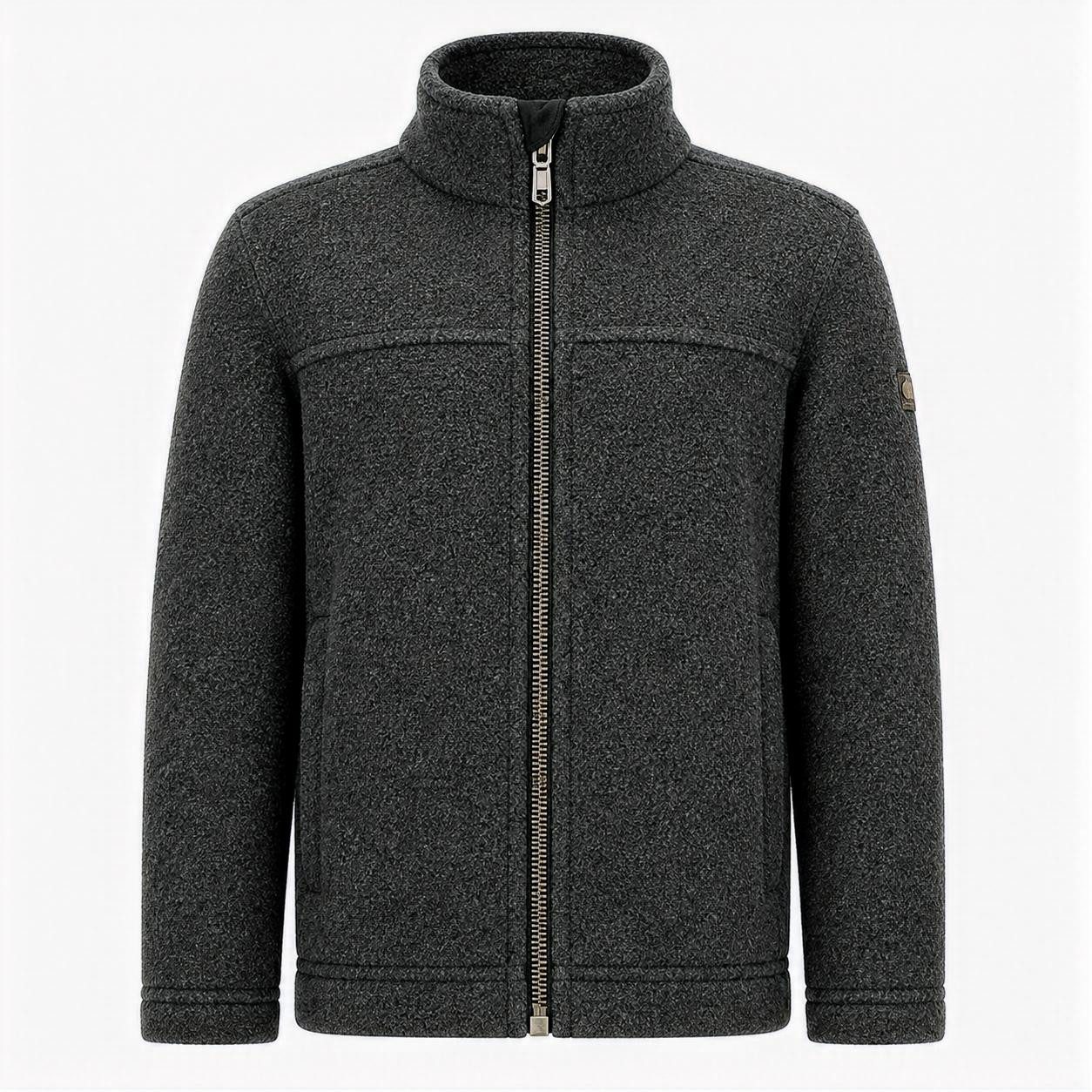 Engelbert Strauss Fleecejacke e.s.vintage, Kinder, Outdoor-Fleecejacke mit Stehkragen Reißverschluss
