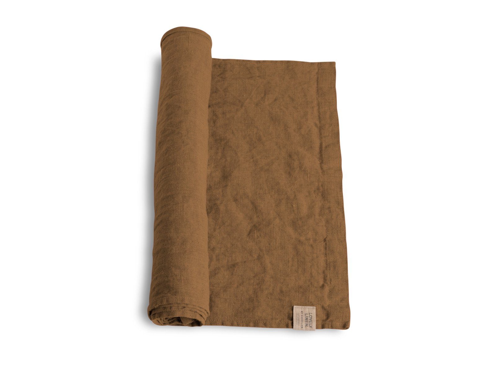 Tischdecke Linen Lovely Tischläufer Leinen almond 47 x 150 cm