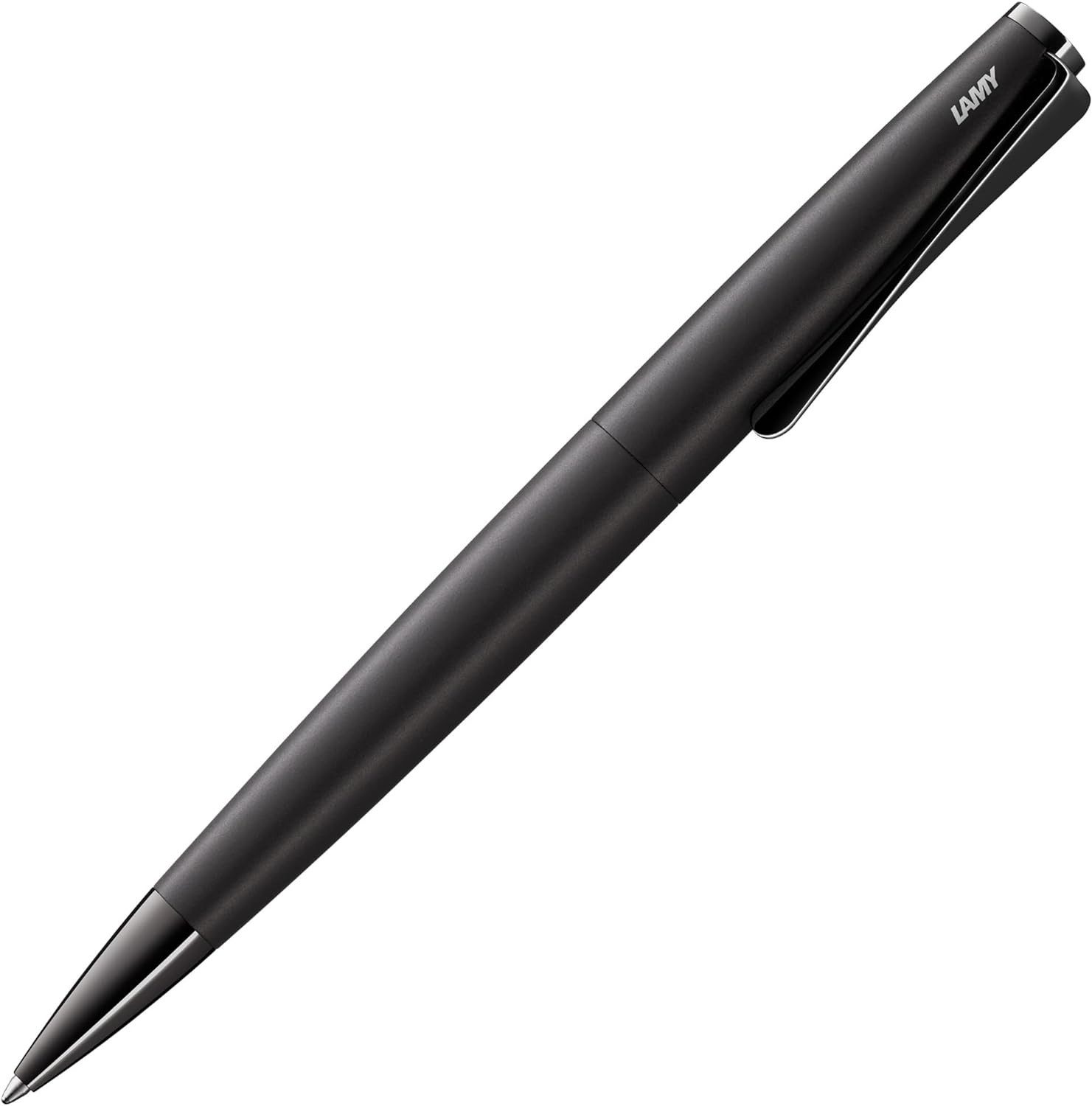 LAMY Kugelschreiber studio Lx, Premium Drehkugelschreiber, mattschwarz, Großraummine M