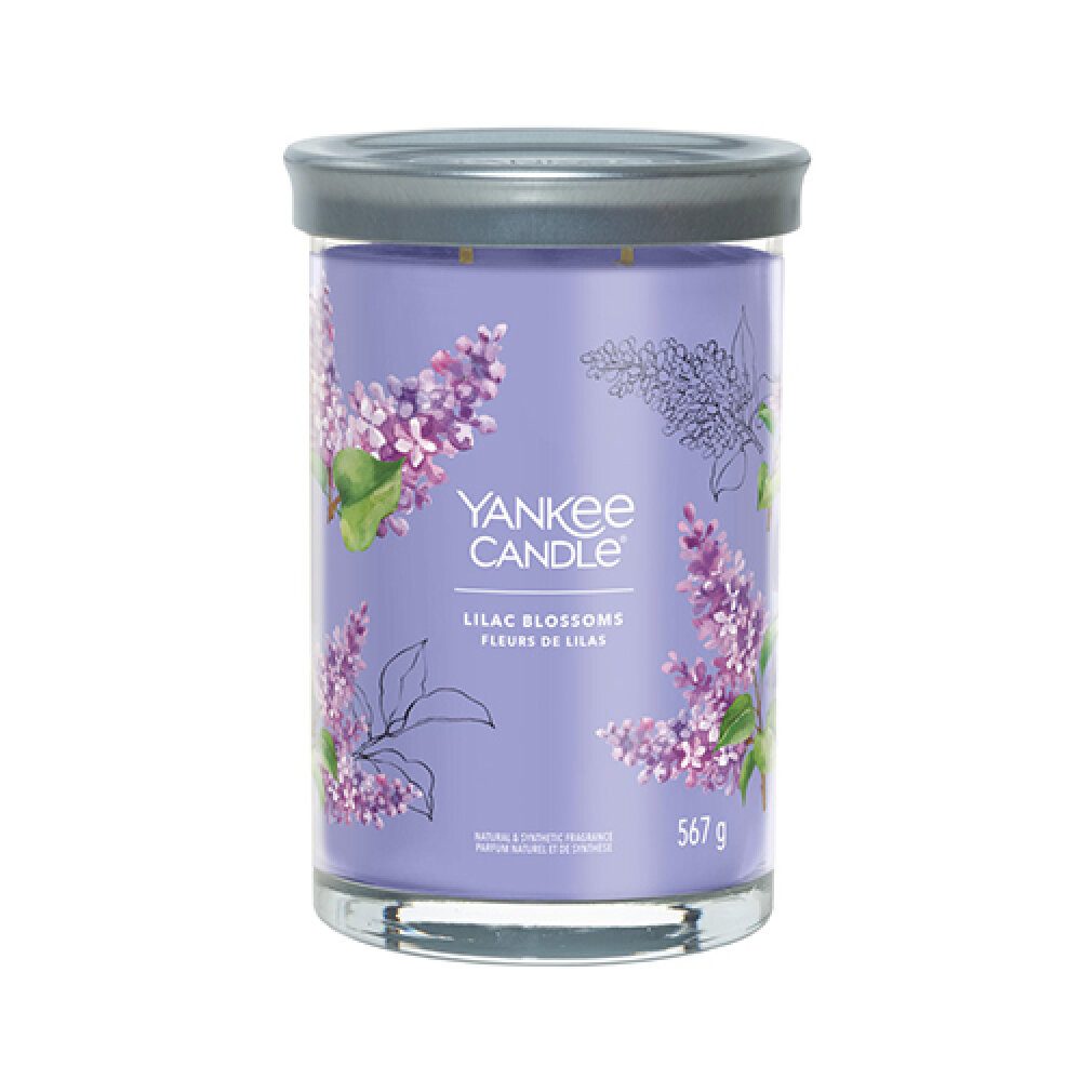 Yankee Candle Duftkerze Lilac Blossoms Signatur Becher groß 567 g