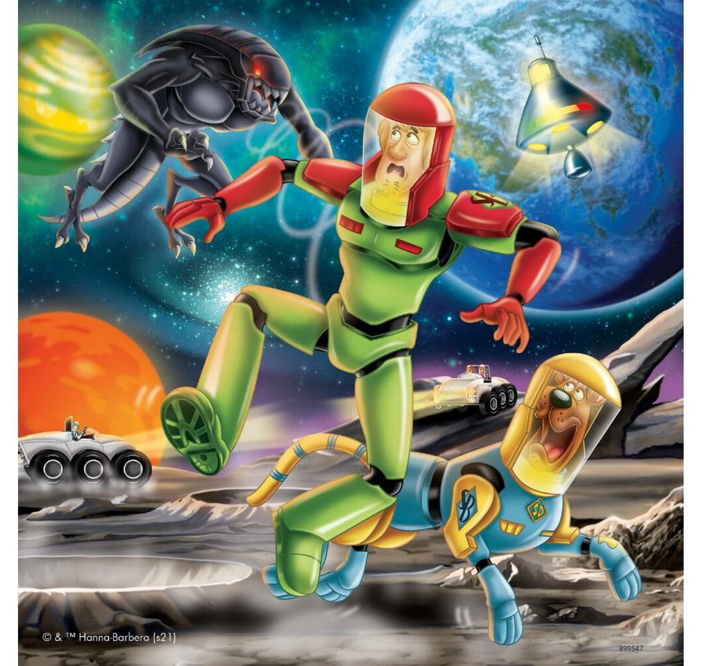 Thumbnail - Ravensburger Geschenkpapier Scooby Doo-Puzzle: Night Terrors 3x49 Stück