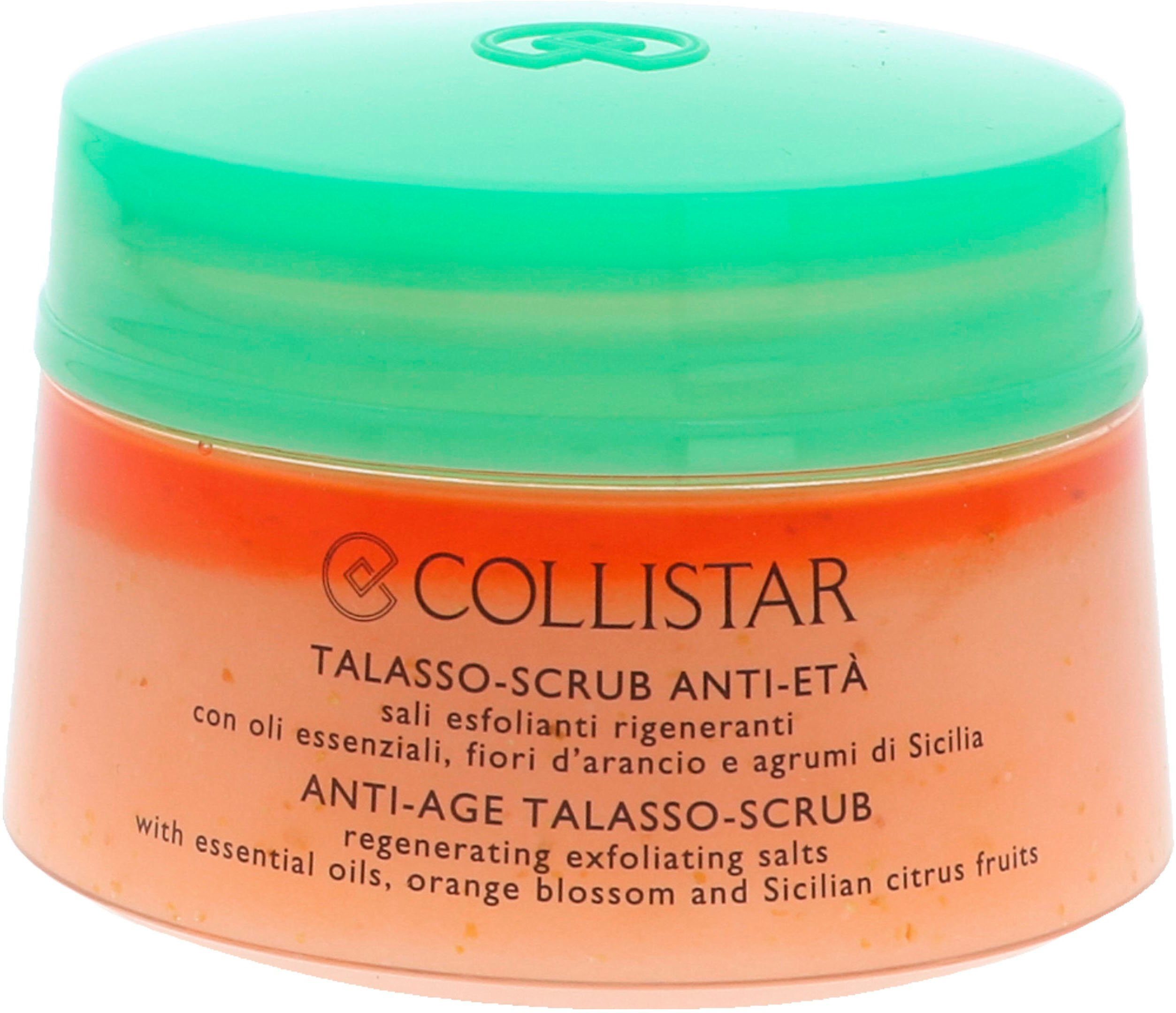 COLLISTAR Körperpeeling Anti-Age Talasso Scrub, Mit ätherischen Ölen, Zitrusfrüchten und Meersalzen, Anti-Age-Wirkung.