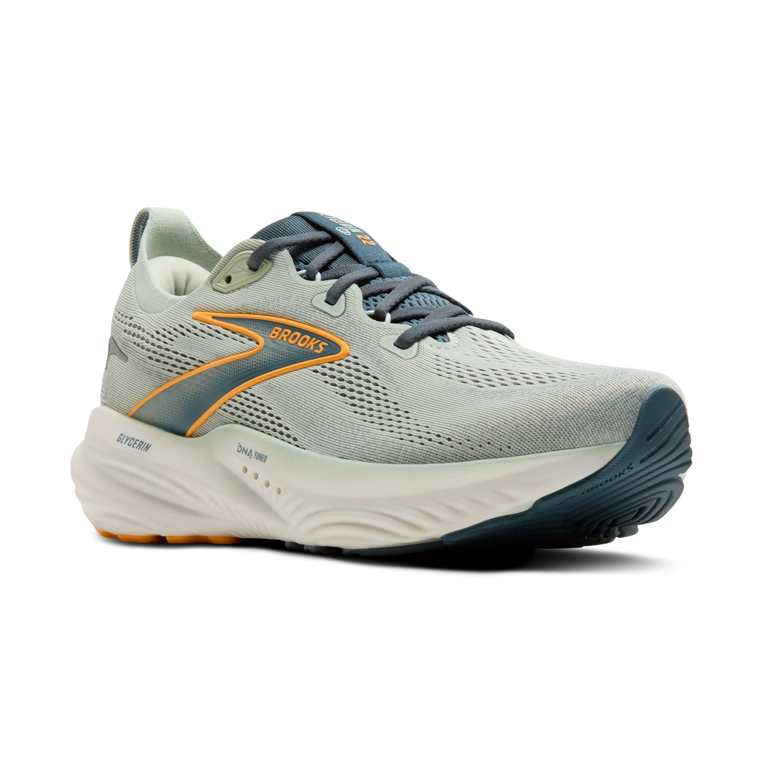 Brooks Glycerin 22 Herren Laufschuh Smoke/Stormy/Orange Laufschuh günstig online kaufen