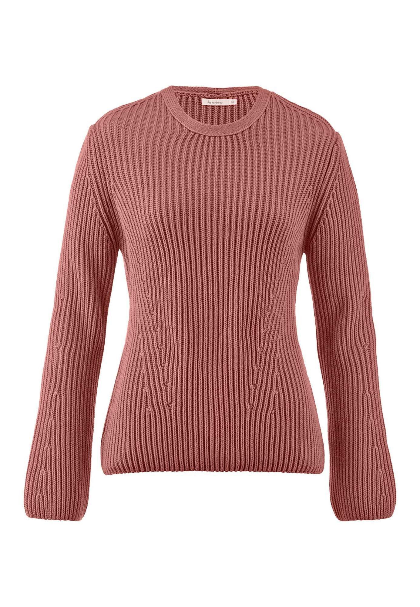 Hessnatur Strickpullover aus reiner Bio-Baumwolle (1-tlg) günstig online kaufen