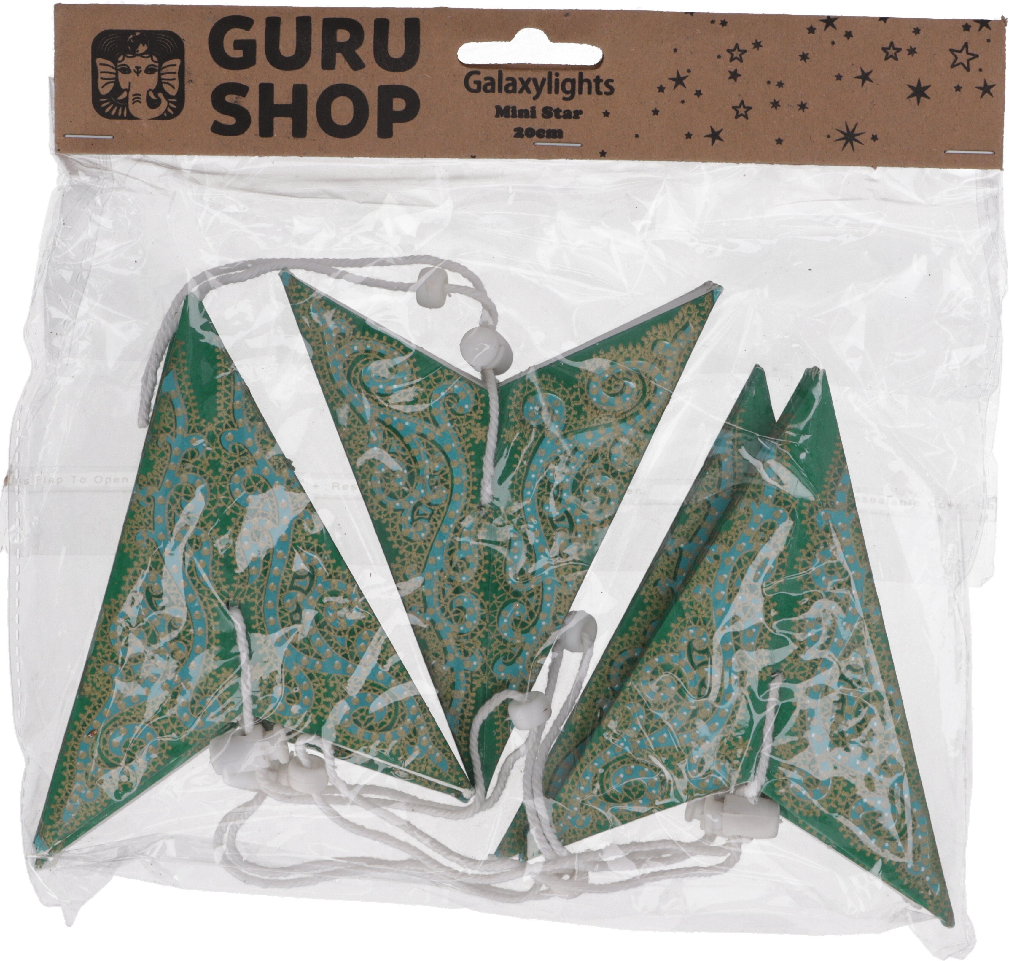 Guru-Shop Papiersterne 5 Stk. Papier Ministern für Lichterkette, 20..