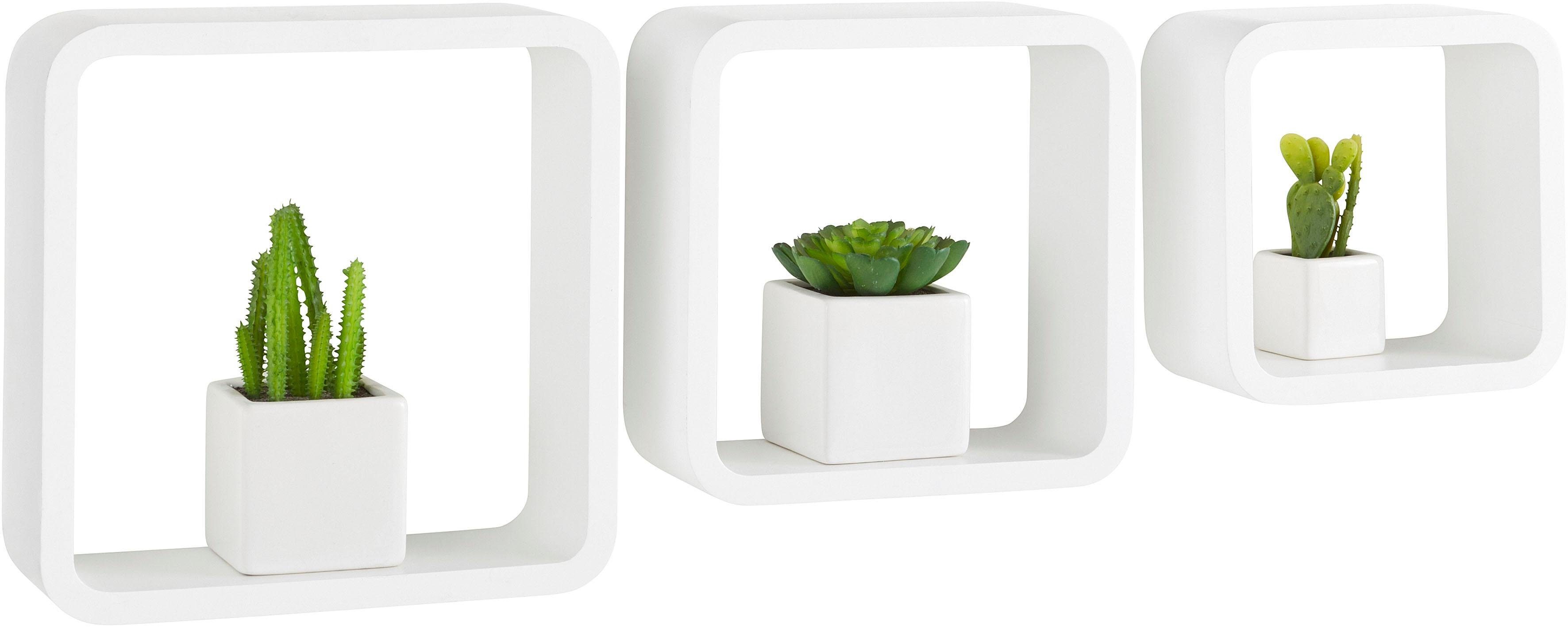 Home affaire Deko-Wandregal, Set 3-tlg., Dekoregal, günstig online kaufen