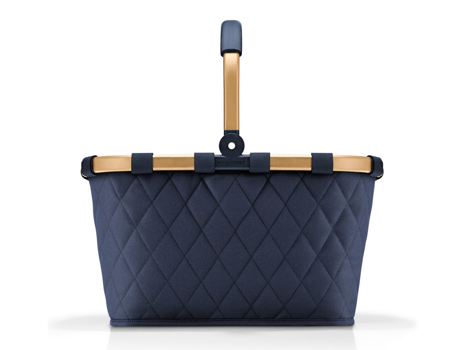 REISENTHEL® Einkaufskorb carrybag frame rhombus midnight gold günstig online kaufen