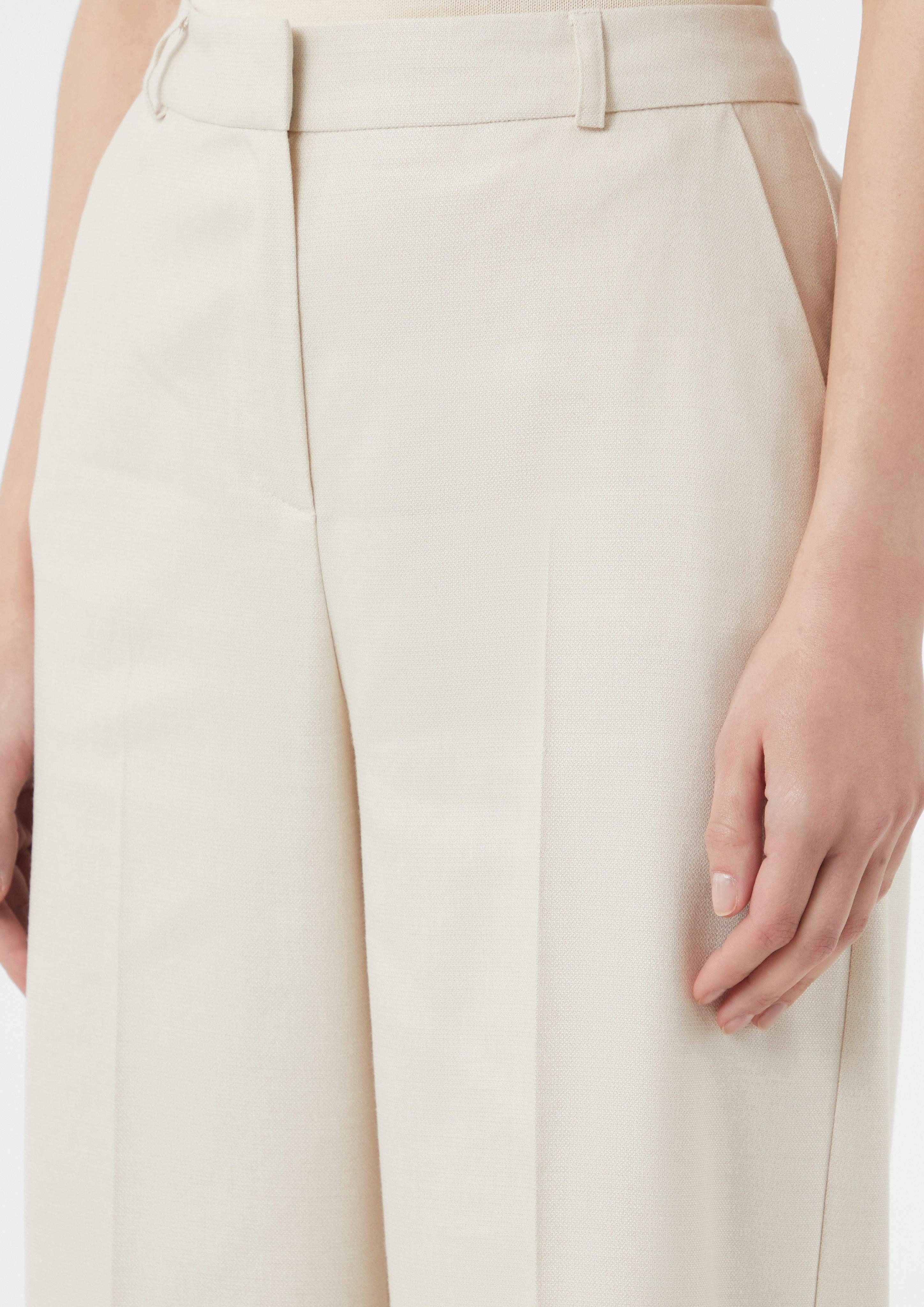 Comma Stoffhose Ankle-Hose aus Leinenmix mit günstig online kaufen