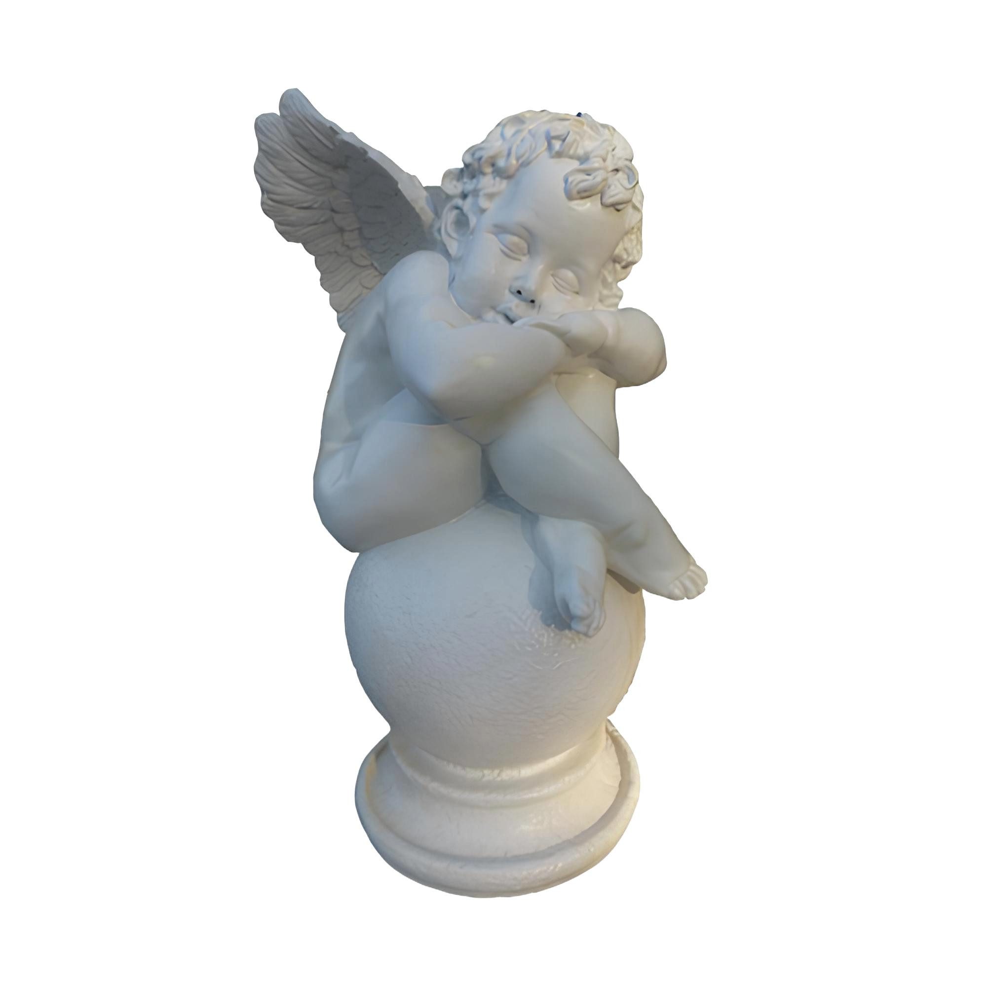 Xlmoebel Engelfigur Elegante Deko-Figur in modernem Design für stilvolle Akzente (SKULPTUR MATERIAL: ACRYL 54 cm Höhe), Hergestellt in Europa